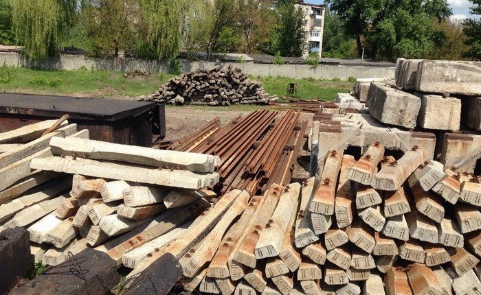 СБУ «накрыла» спецов, укравших километр железной дороги