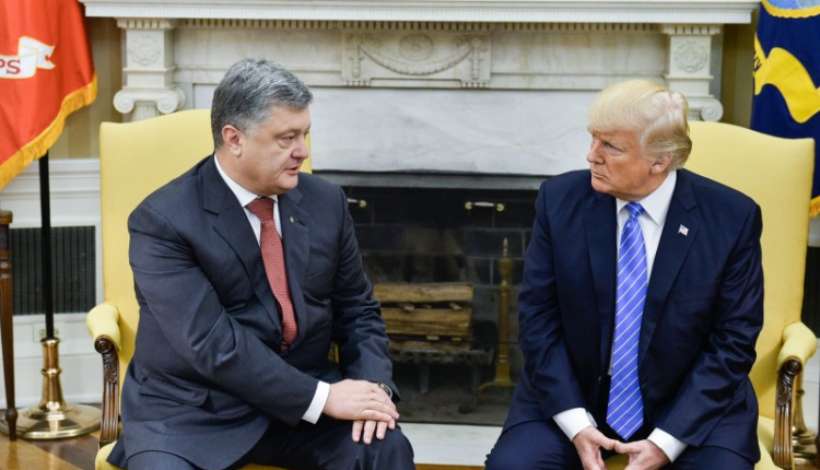 В Вашингтоне Порошенко встретился с Трампом