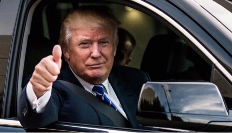 Кортеж Трампа спасла от ДТП случайность
