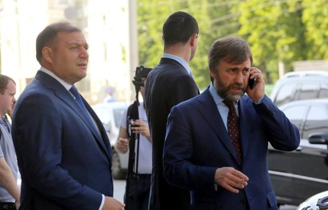 Добкин уже ушел из «Оппоблока», а Новинский заявил о «договорняках» с властью