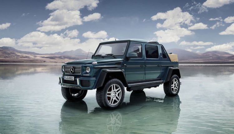 Уникальный внедорожник Mercedes-Maybach продали за 1,2 млн евро