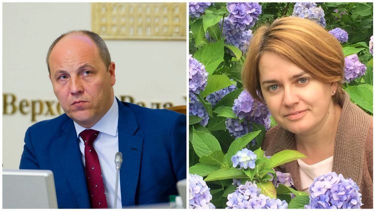 Парубий с женой и депутатами слетал в Париж