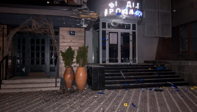 В столице ночью обстреляли из гранатомета «Киевгорстрой»
