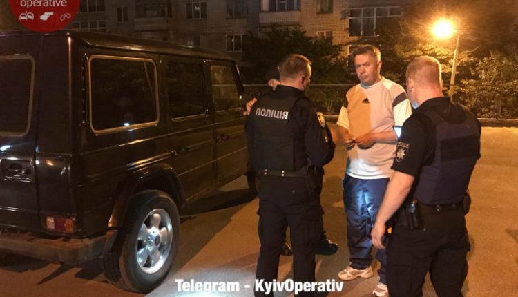 Бывший нардеп катался по столице на «Мерседесе» в нетрезвом состоянии