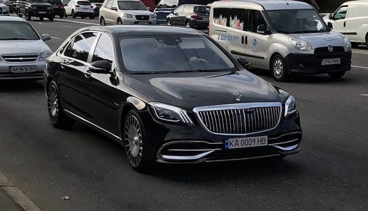 В Киеве «засекли» новейший Mercedes Maybach за 5 миллионов
