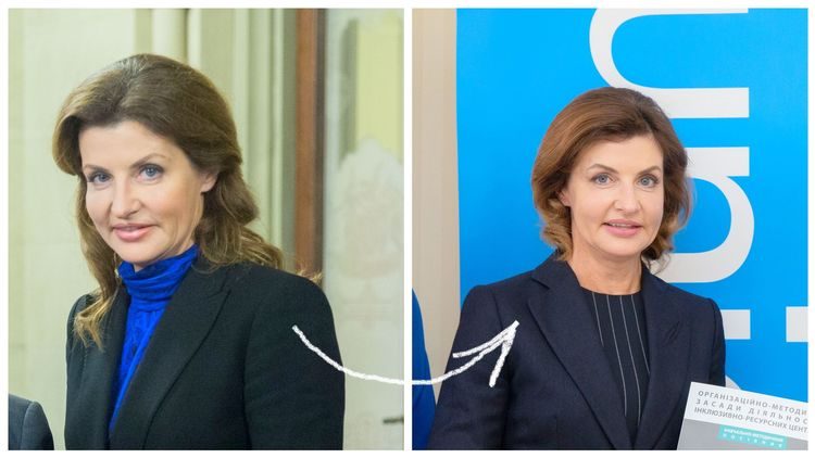 Стал известен секрет прически Марины Порошенко