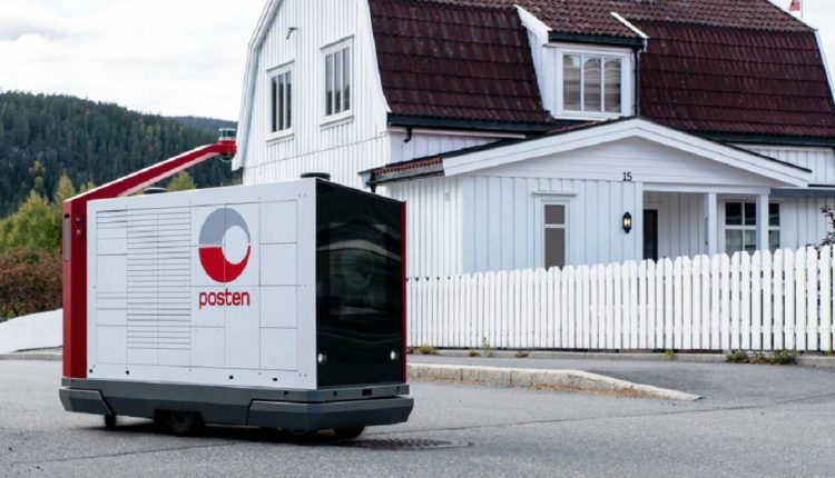 В Норвегии почту по домам будут доставлять роботы