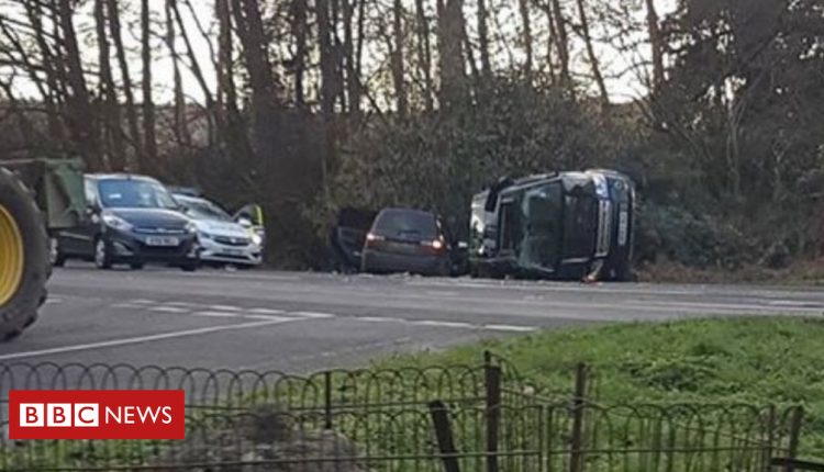 Муж королевы Великобритании попал в аварию