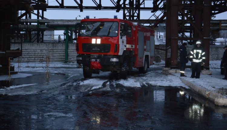 На коксохимическом заводе Ахметова произошел пожар, пострадали пять человек