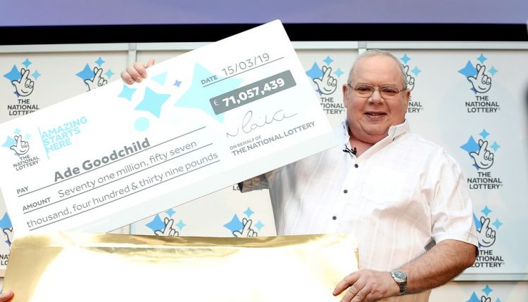 Британский рабочий оригинально отметил выигрыш в лотерею 71 млн фунтов