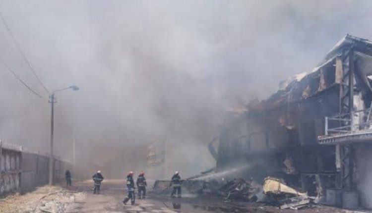 На Киевщине возник пожар на крупной птицефабрике холдинга «Овостар Юнион»