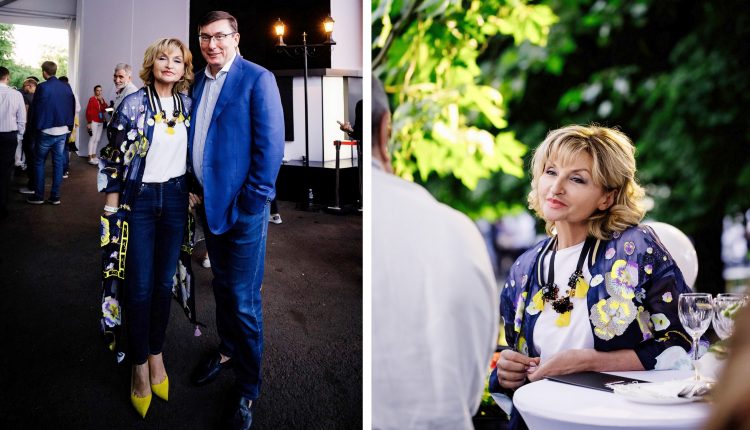 Ирина Луценко носит накидку стоимостью 128 тысяч гривен